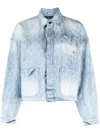 Amiri Coats Blue