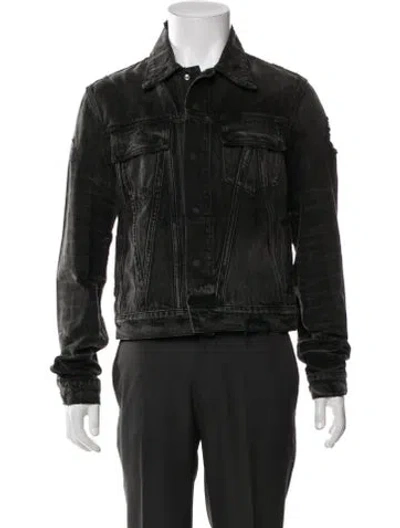 Pre-owned Amiri Denim Jacket In Black
