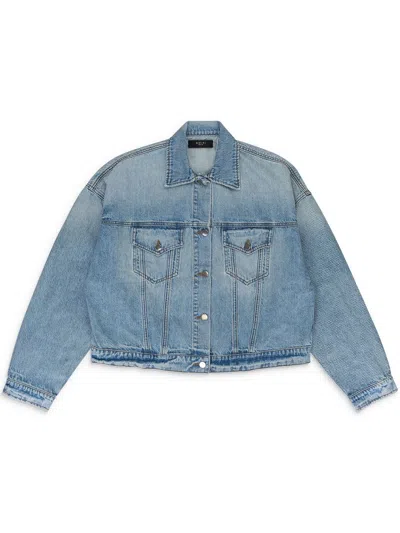 Amiri Kids' Denim Jacket In Blau