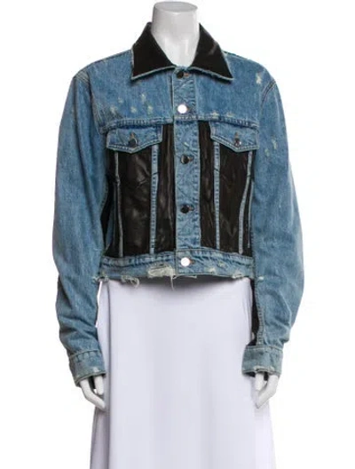 Pre-owned Amiri Denim Jacket In Blue