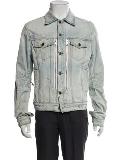 Pre-owned Amiri Denim Jacket In Blue