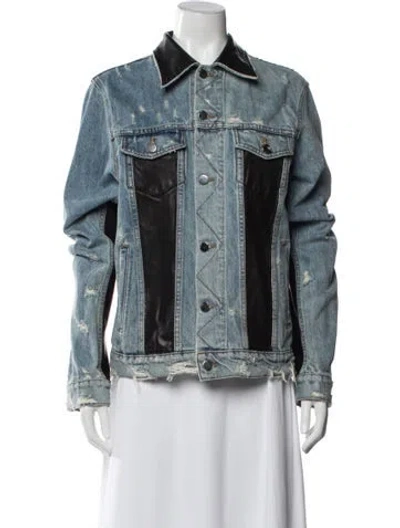 Pre-owned Amiri Denim Jacket In Blue