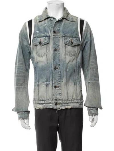 Pre-owned Amiri Denim Jacket In Blue