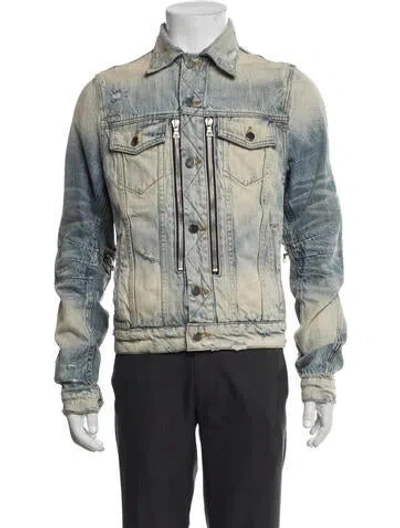 Pre-owned Amiri Denim Jacket In Blue