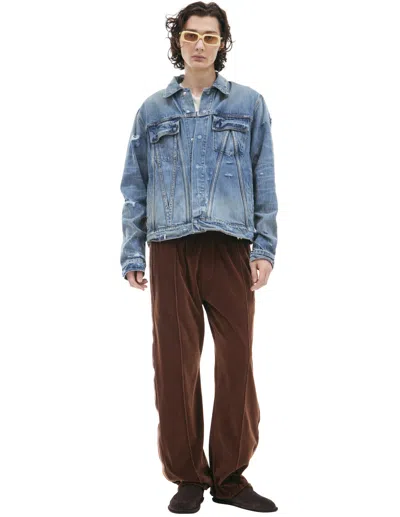 AMIRI DENIM JACKET WITH BUTTONS