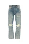Amiri Straight Leg Mid-rise Distressed Trousers