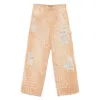 Amiri Tan Repair Jeans