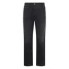 Amiri Straight Trousers With Five Pockets And Belt Loops