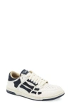 Amiri Denim Skel Low Top Sneaker In White