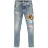 Amiri Pegasus Distressed Skinny Jeans