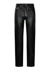 Amiri Distress-effect Jeans In Black