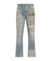 Amiri Distressed-effect Denim Jeans In Blue