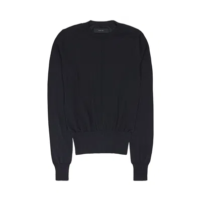 Pre-owned Amiri Distressed Crewneck Jumper 'black' | Women's Size Xs