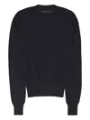 Amiri Distressed-effect Jumper In Black