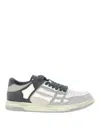 Amiri Low Top Sneakers Featuring Contrast Panels In Gray