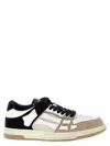 Amiri Skel Top Low Panelled Suede Sneakers In Multi
