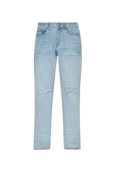 Amiri Distressed Slim In Blue