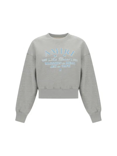 Amiri District Sweatshirt In Grey
