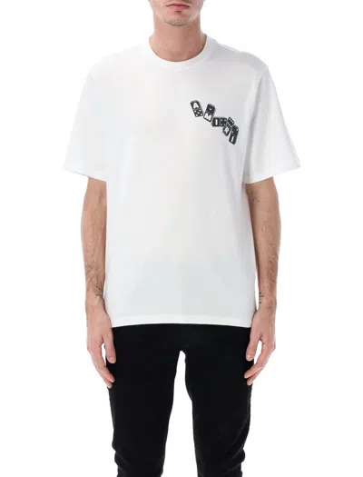 Amiri Stone Island Down Vest With Seamless Channels And Drip Protection In Blue