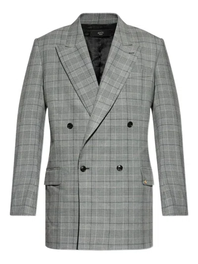 AMIRI DOUBLE-BREASTED BLAZER