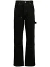 Amiri Double Knee Jeans In Black