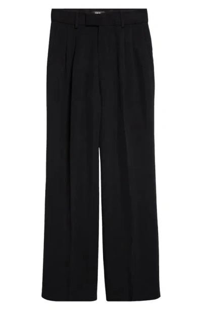 Amiri Double Pleat Pants In Black