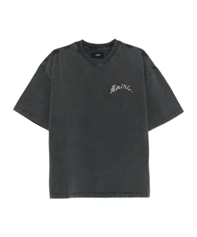 Amiri Dragon T-shirt In Black