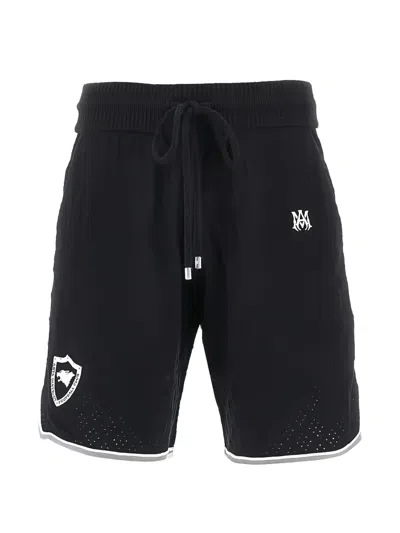 Amiri Drawstring Bermuda Shorts In Black