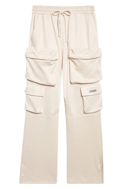 Amiri Drawstring Cargo Pants In Neutral