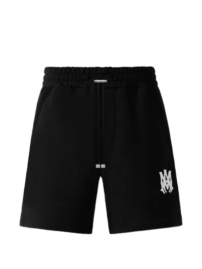 Amiri Core Logo Shorts Side And Back Pockets In Black