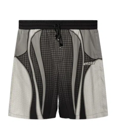 Amiri Sport Panel Shorts In Multi