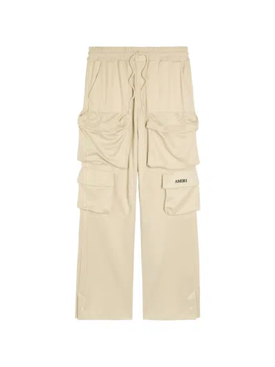 Amiri Drawstring-waist Cargo Trousers In Neutral
