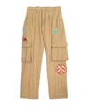 Amiri Dream Team Cargo Chino Trousers In Nude