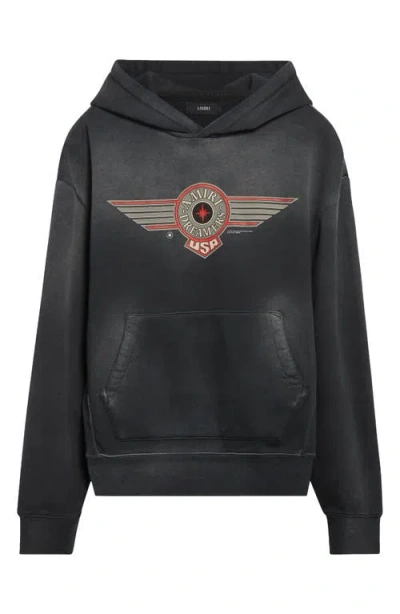 Amiri Dreamers Graphic Hoodie In Black