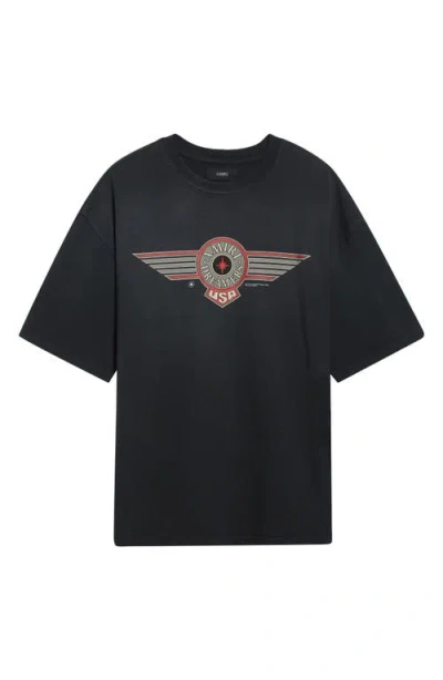Amiri Dreamers Graphic T-shirt In Black