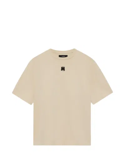 Amiri Drop Shoulder T-shirt In Neutral