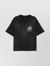Amiri Eagle Crystal Embellished Oversize Graphic T-shirt