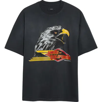 AMIRI AMIRI EAGLE OVERSIZE GRAPHIC T-SHIRT