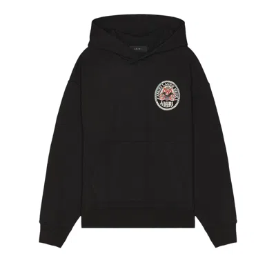 Pre-owned Amiri Eagle Oversized Hoodie 'black' | Men's Size L