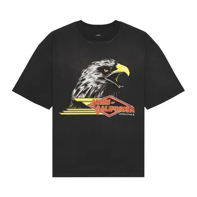 Pre-owned Amiri Eagle Oversized Tee 'black' | Men's Size Xs