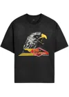 Amiri Graphic Crew Neck T-shirt In Black