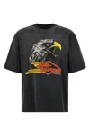 Amiri Graphic Crew Neck T-shirt In Black