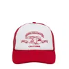 Amiri Mens Red Eagle Cotton Adjustable Trucker Hat In Red