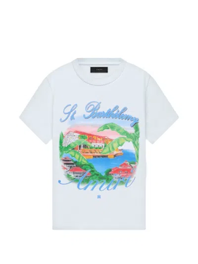 Amiri Eden Rock Graphic-print T-shirt In White