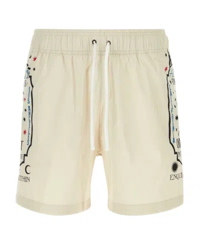 Amiri Elastic Swimming Trunks In Nude