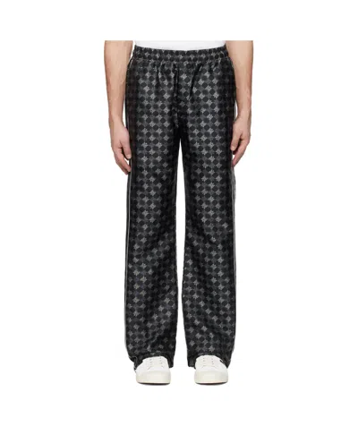 Amiri Elastic Waist Casual Pants In Black
