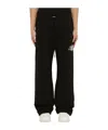 Amiri Logoed Jogging Trousers In Black