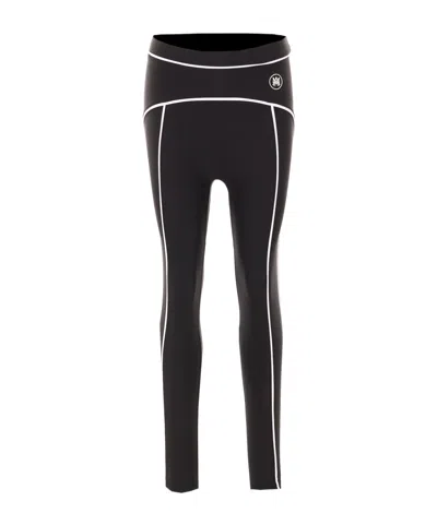 Amiri Elastic Waist Leggings In Black