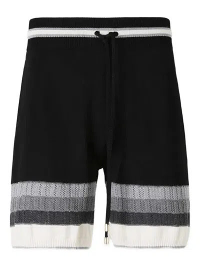 Amiri Elasticated Waistband Short In Black