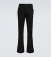 Amiri Embellished Bootcut Jeans In Black